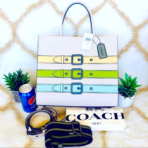 Rare Coach Cashin C9724 Carry 32 Trompe L’oeil, Spring 2022 Runway Collection - Picture 6 of 16